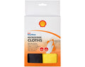SHELL MikrofaserTu?cher, 2-er Pack