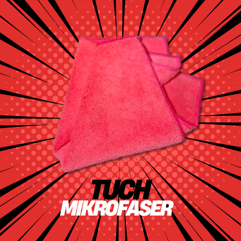 Mikrofasertuch Profi Rot