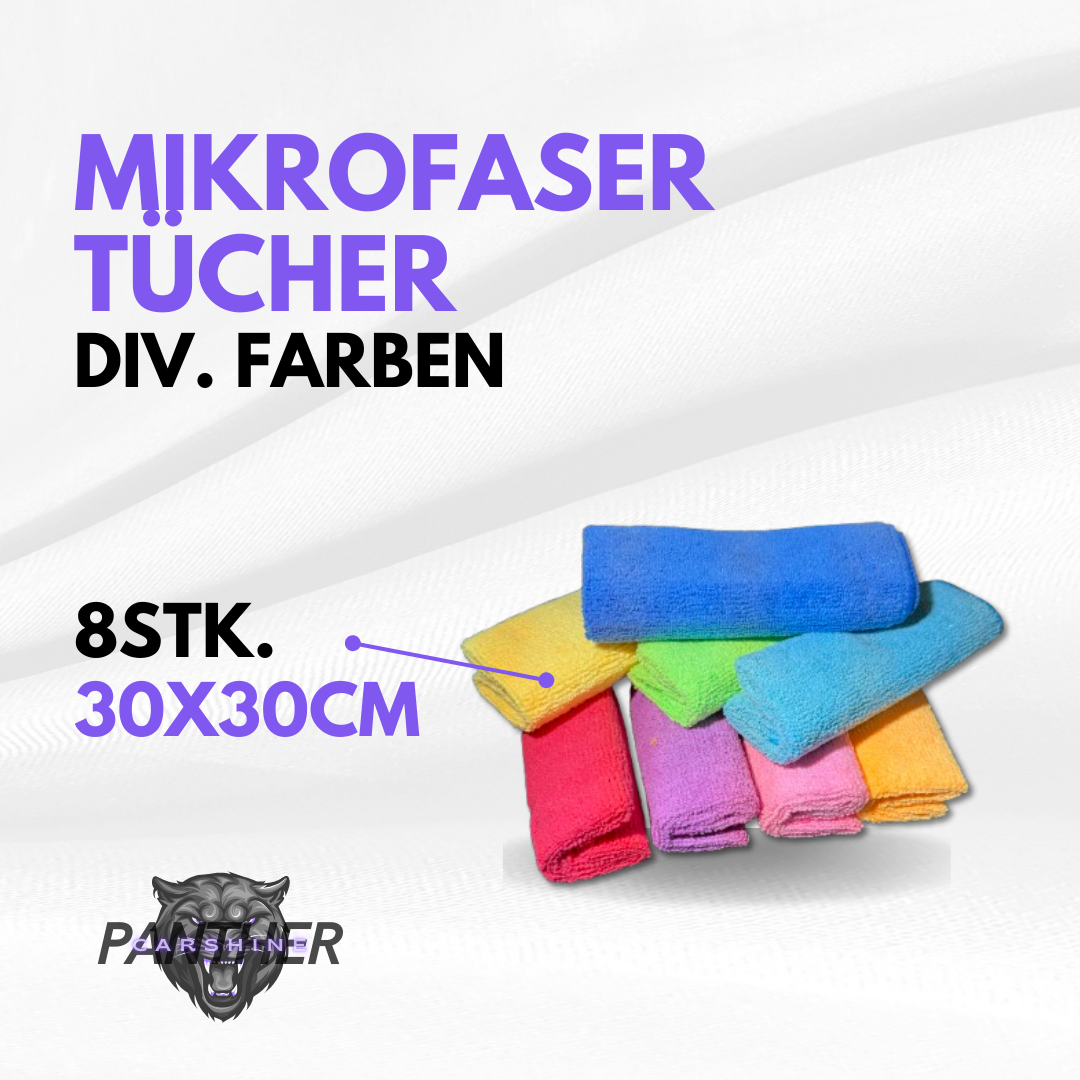 Mikrofaser Tücher Set. 8stk.