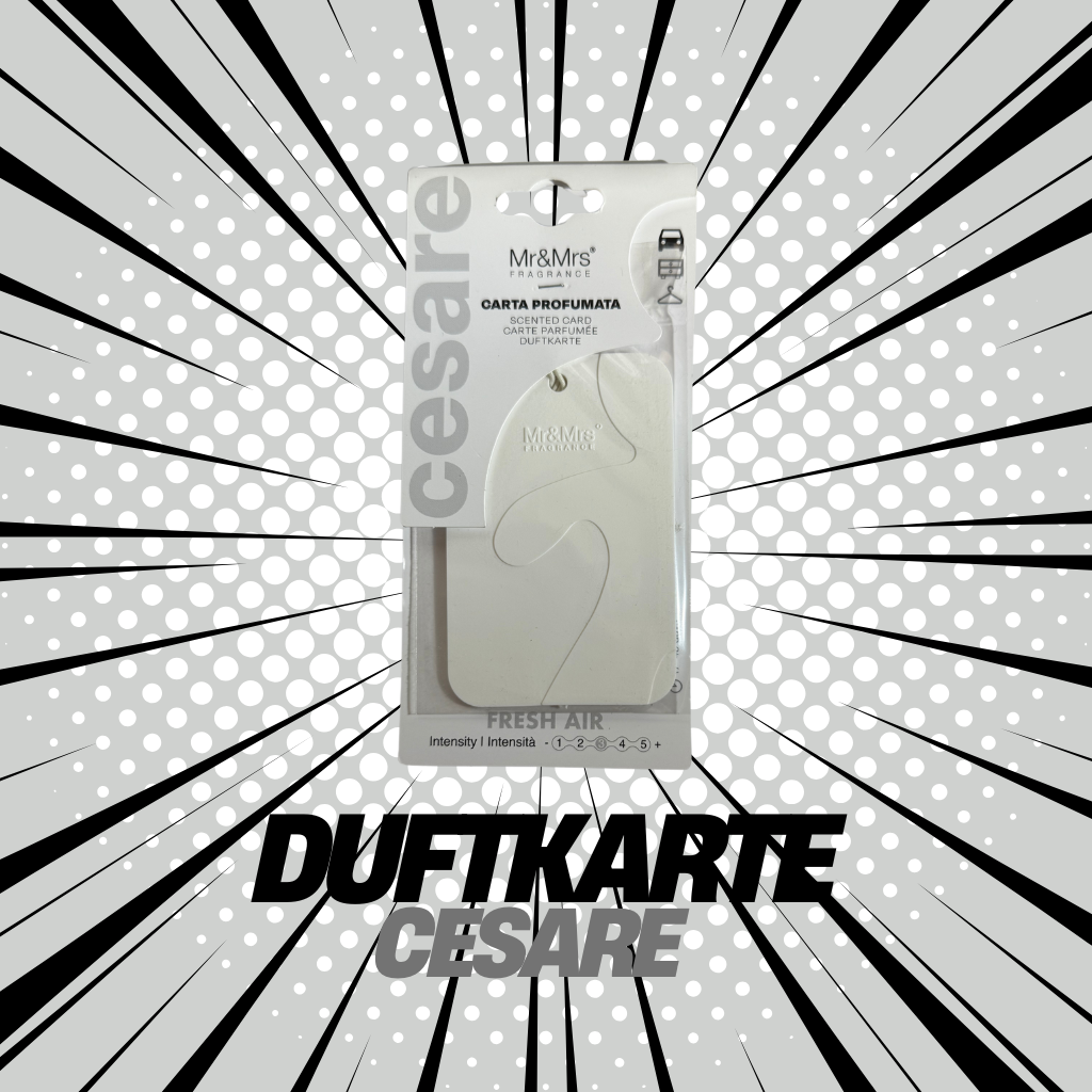 Cesare Duftkarte Mr&Mrs Fresh Air