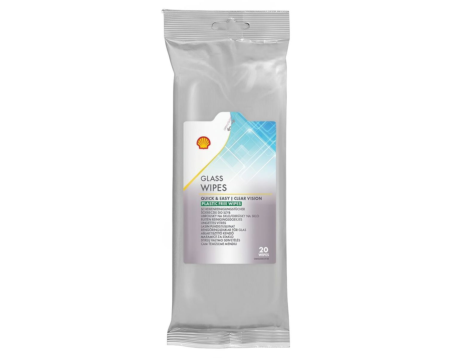 SHELL Scheiben Reinigungstücher, Inhalt 20 Stück