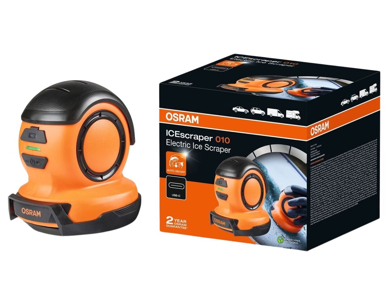 WinterClear Pro Bundle - Osram Eisschaber