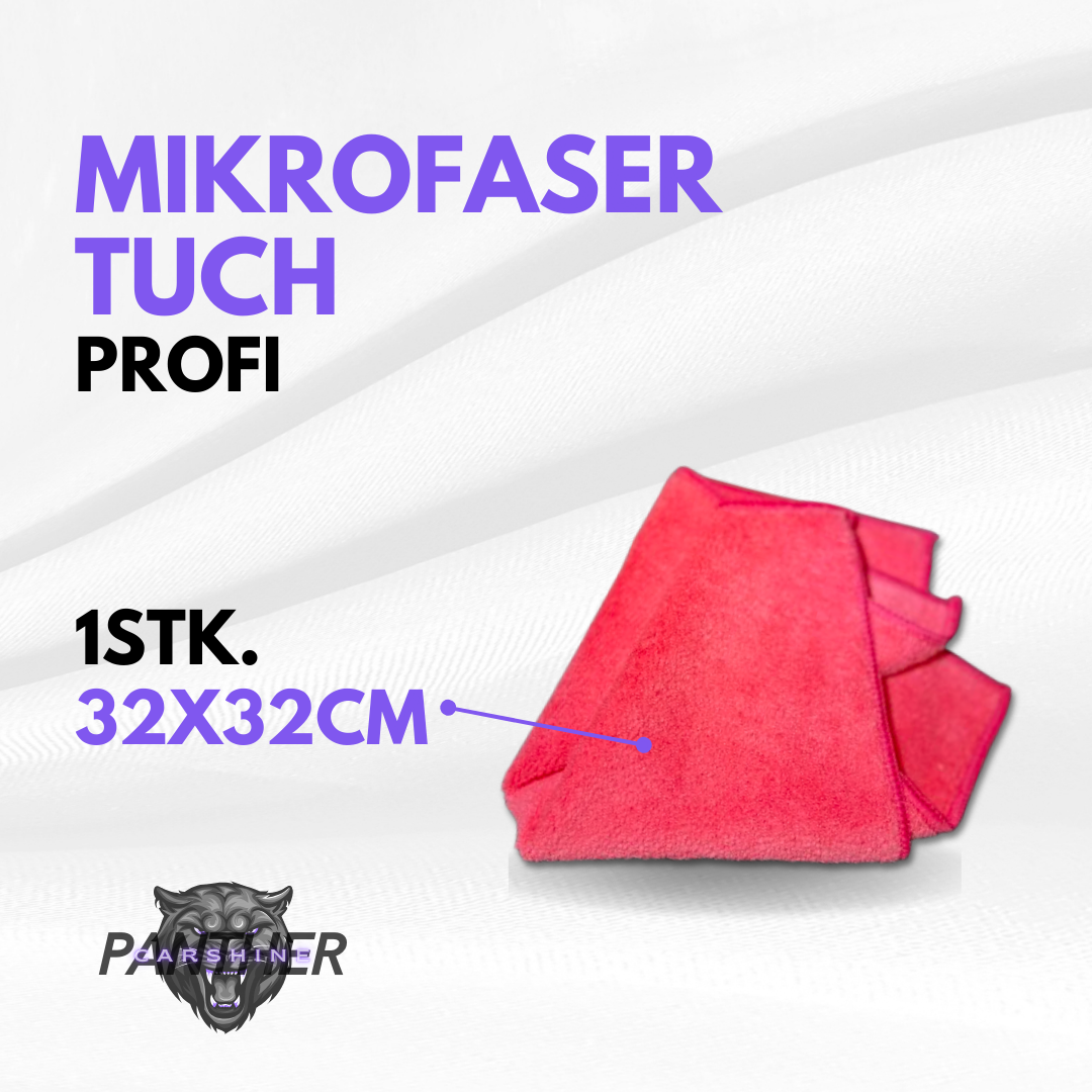 Mikrofasertuch Profi Rot