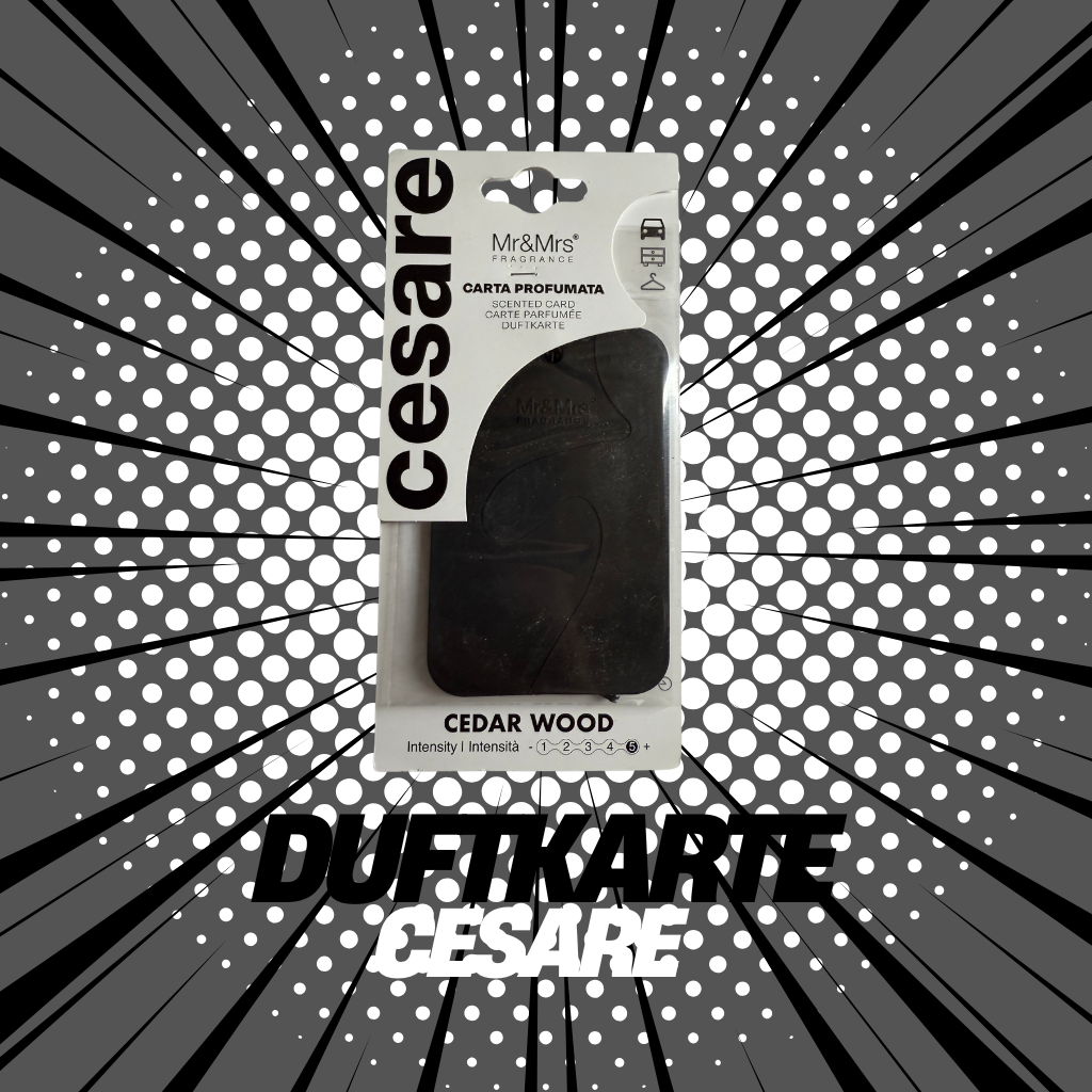 Cesare Duftkarte Mr&Mrs Cedar Wood