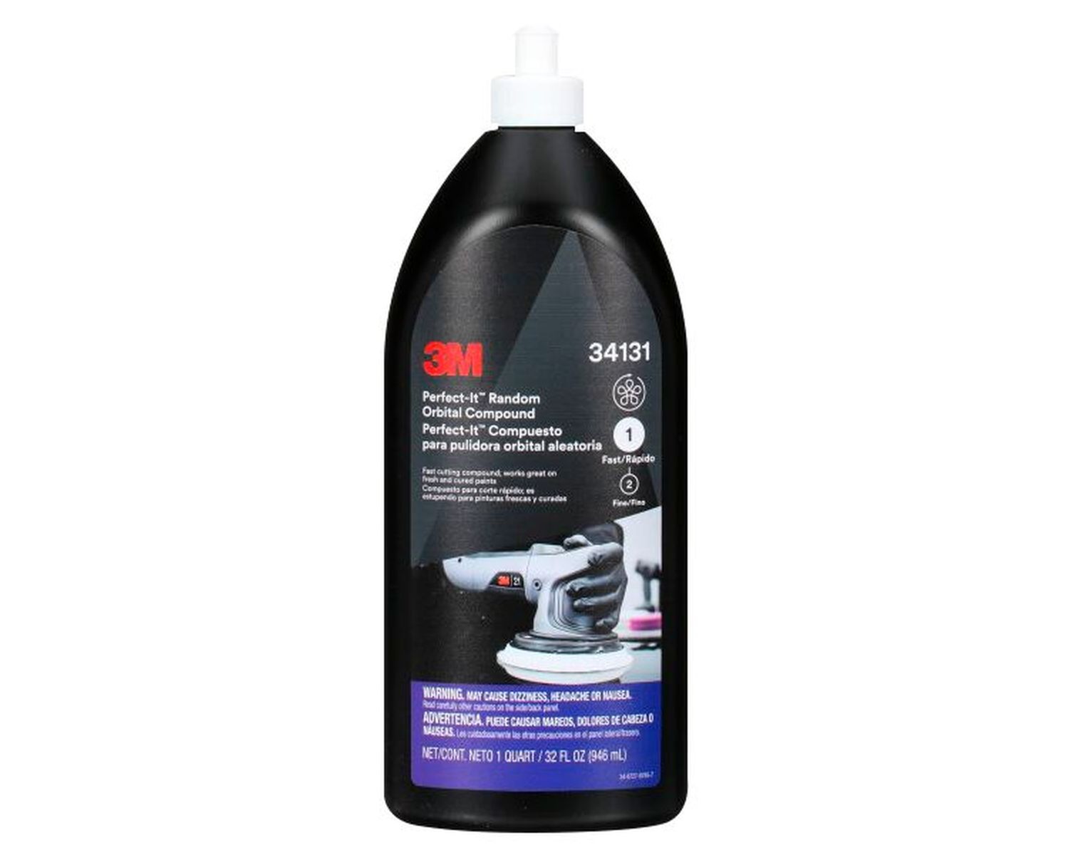 3M Perfect-It Exzenterschleifpaste, weiss, 946 ml
