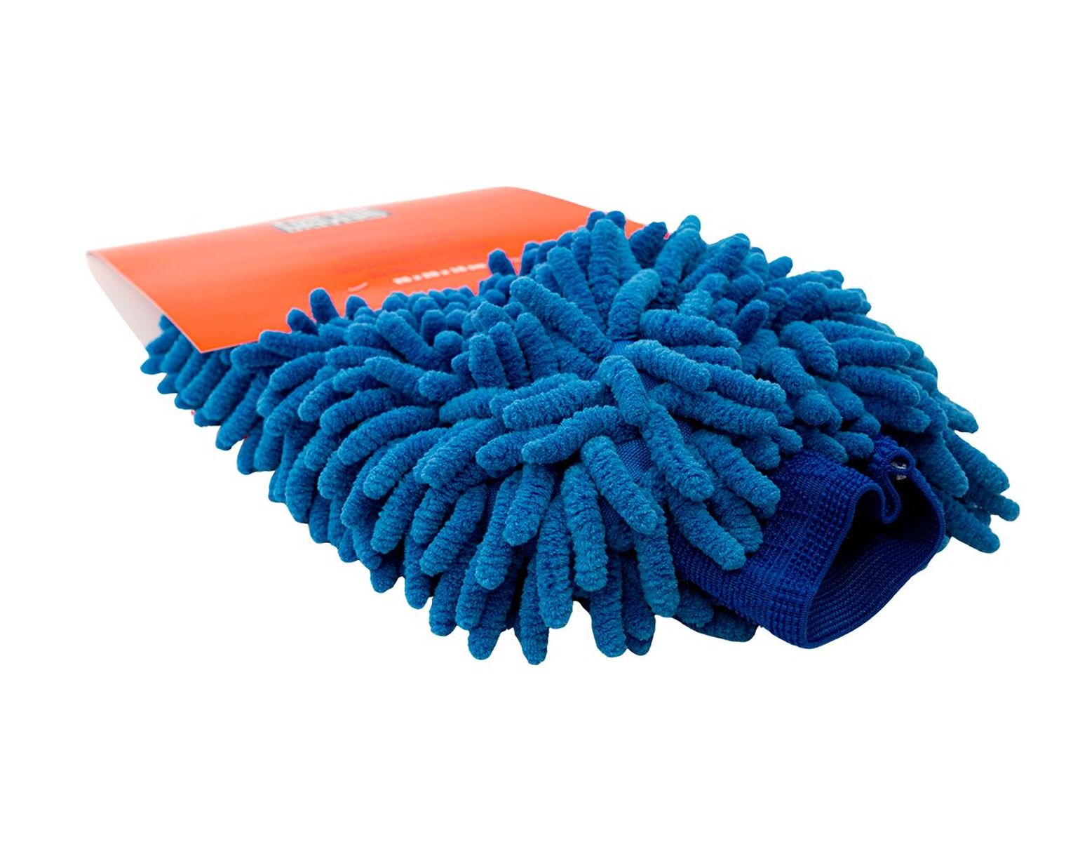 FOR THE DRIVERS Waschhandschuh Mikrofaser Langhaar, blau