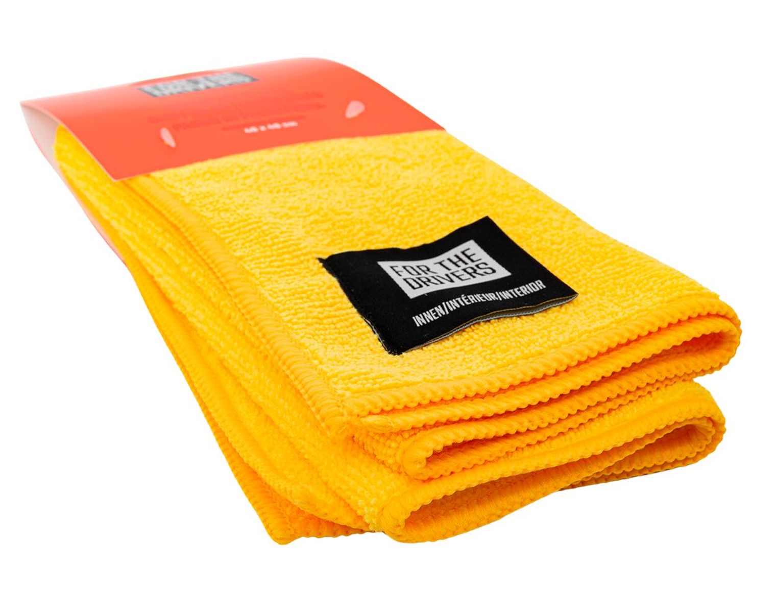 FOR THE DRIVERS Mikrofasertuch Interieur, 40 נ40 cm, gelb