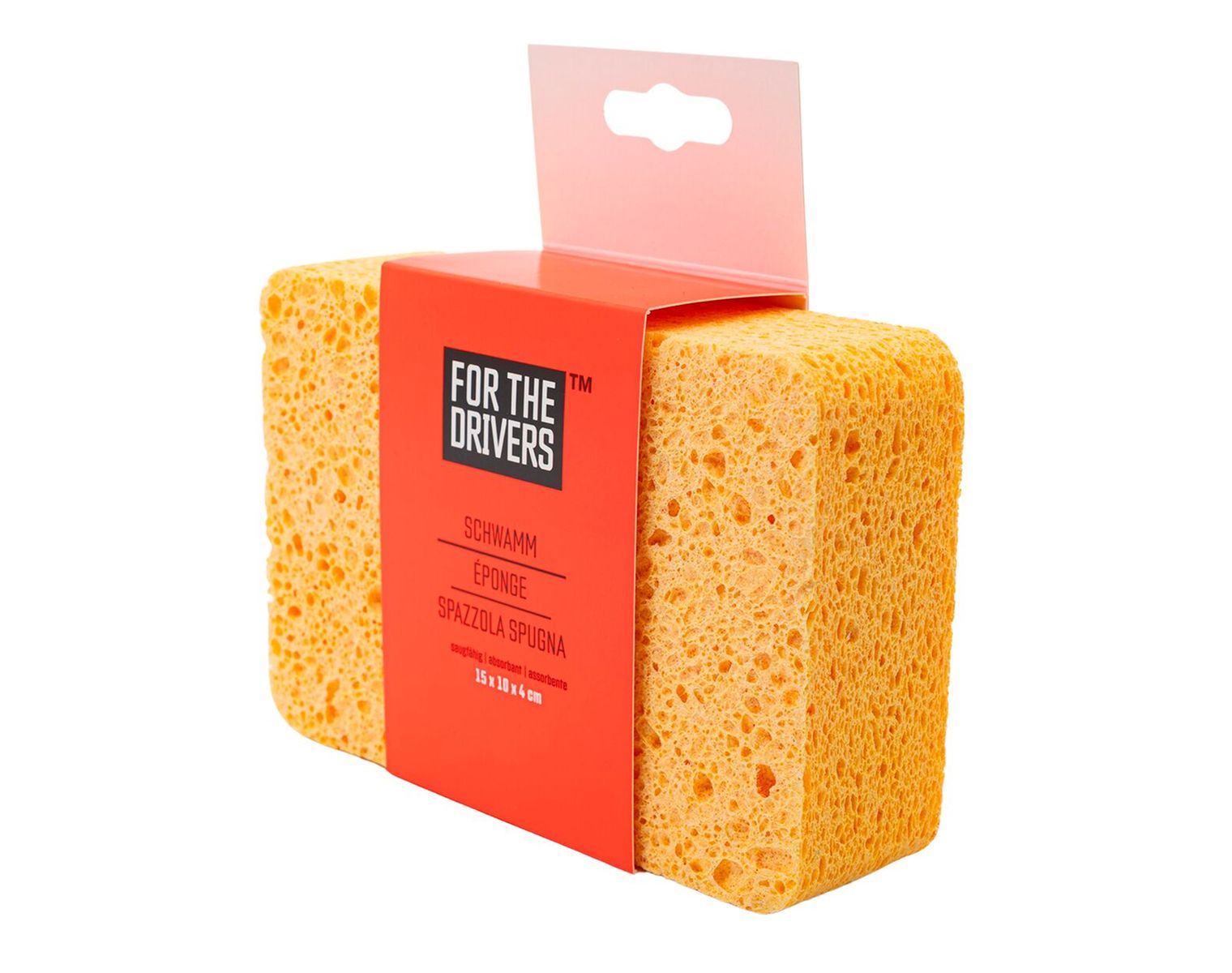 FOR THE DRIVERS Schwamm gross, gelb