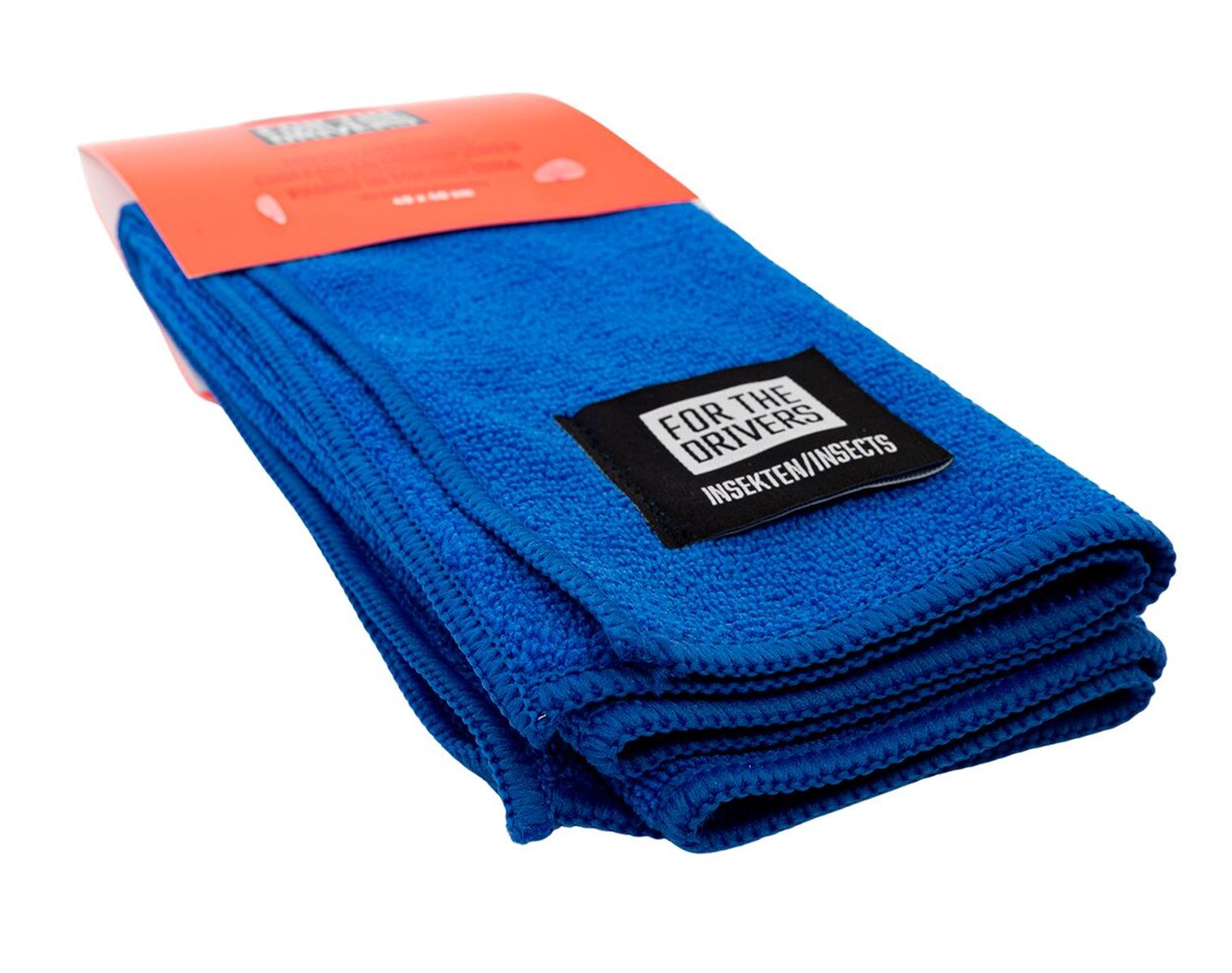 FOR THE DRIVERS Mikrofasertuch Insekten, 40 נ40 cm, dunkelblau